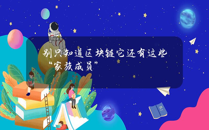 别只知道区块链 它还有这些“家族成员”