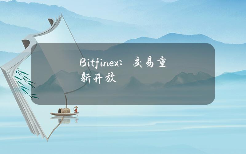 Bitfinex:交易重新开放 Bitfinex:交易重新开放